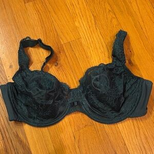 Olga Green Lace Underwire Bra